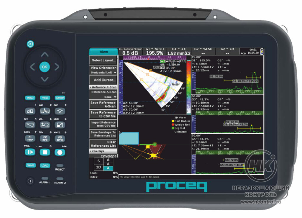 Ультразвуковой дефектоскоп Proceq Flaw Detector 100 [фото №1]