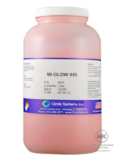 Флюоресцентный красный магнитный порошок Mi-Glow 850 [фото №1]